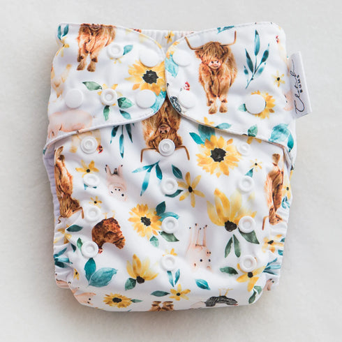 SECOND HAND | Cloth Bums Pixie + All in Two Pocket Nappy COVER ONLY